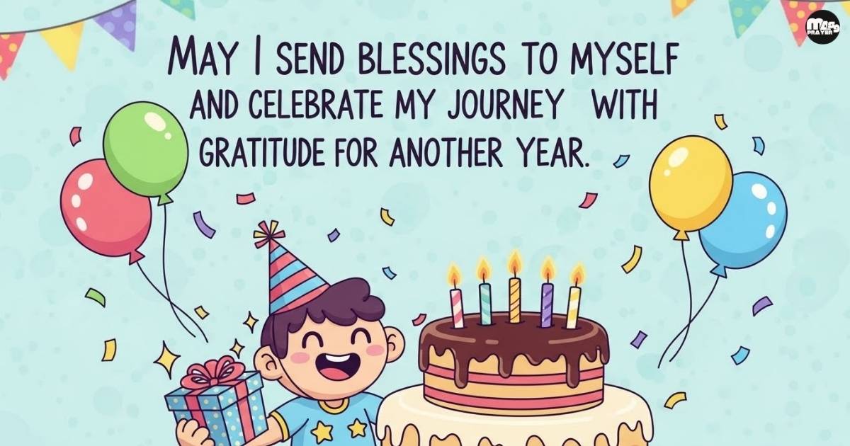 Birthday prayer for myself thanking God