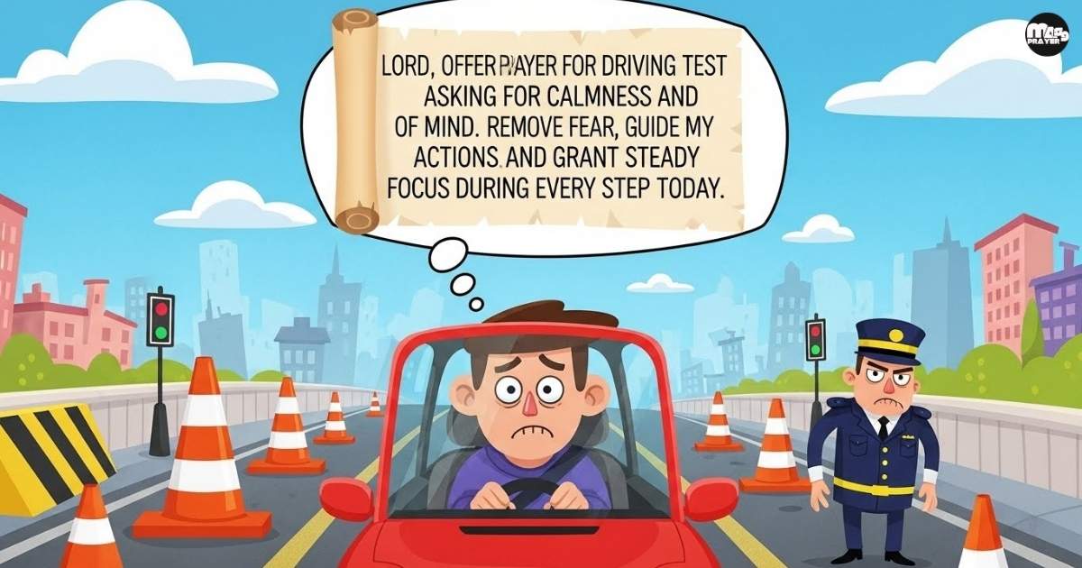 Prayer for Passing a Driving Test