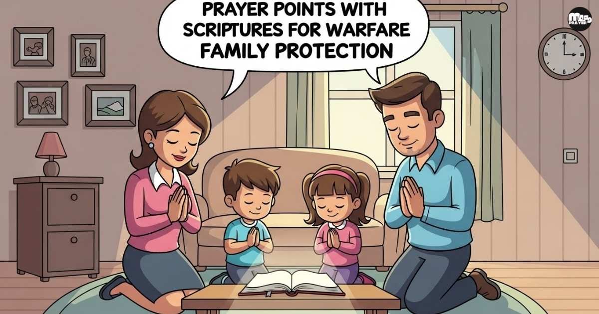 Prayer Points with Scriptures for Warfare Family Protection