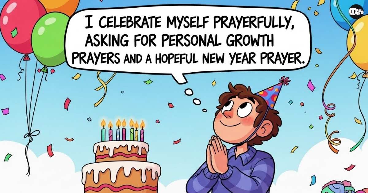 Short birthday prayer for myself