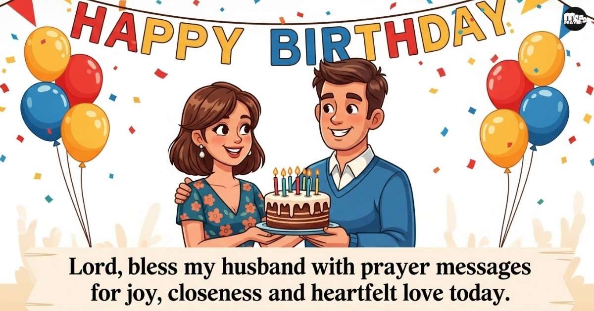 Short Birthday Prayers for Hubby