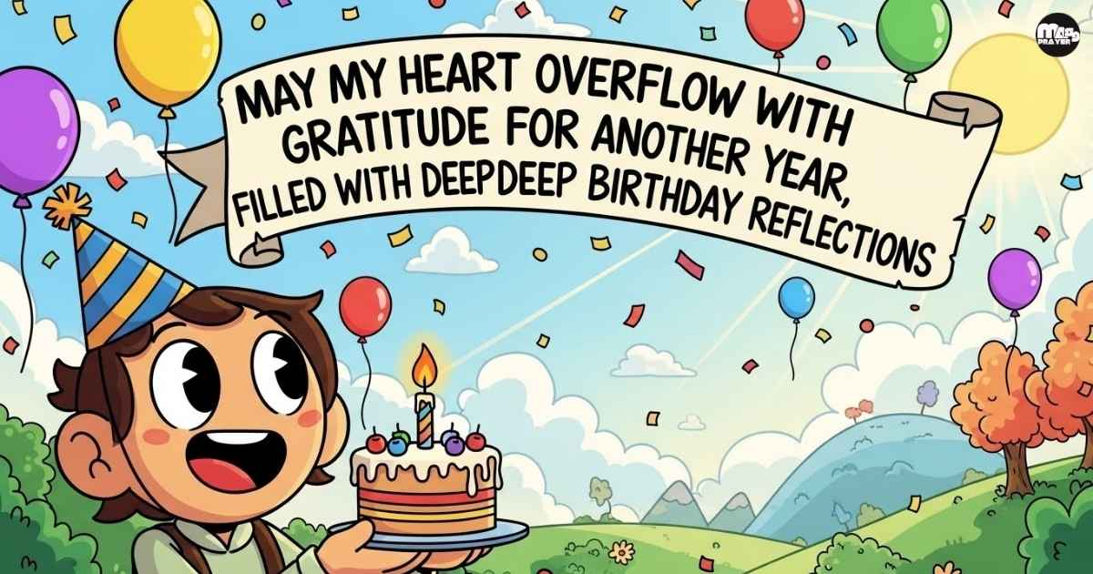 Touching Birthday Prayer For Myself