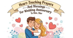 153 Heart-Touching Prayers And Blessings For Wedding Anniversary To Him /Her