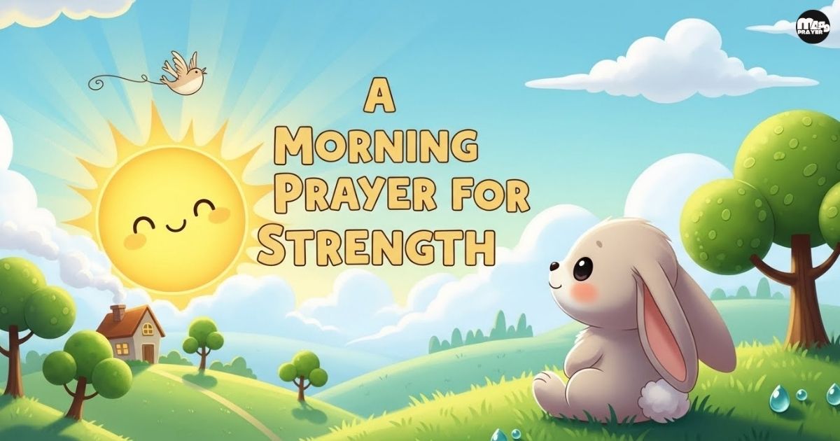 A Morning Prayer for Strength