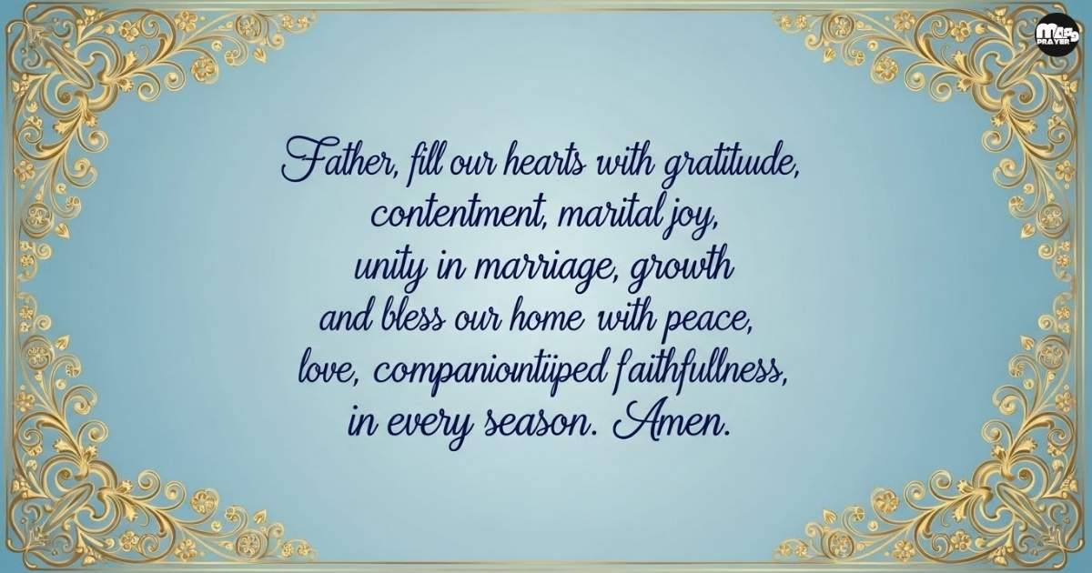 A Prayer for Gratitude and Contentment