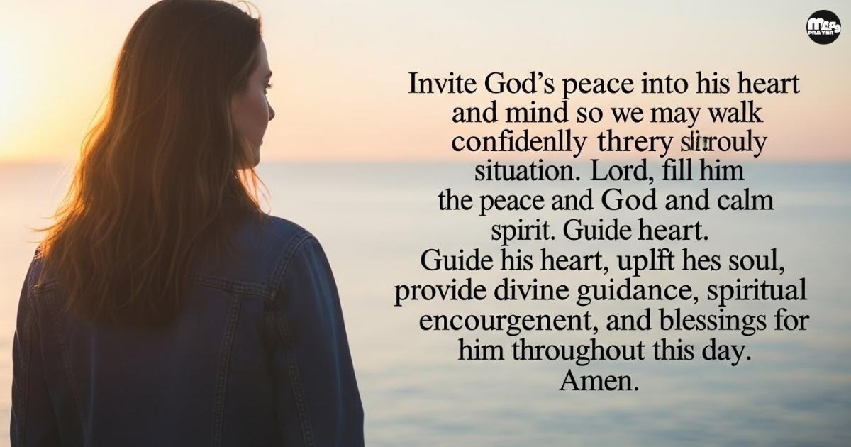 A Prayer for His Peace