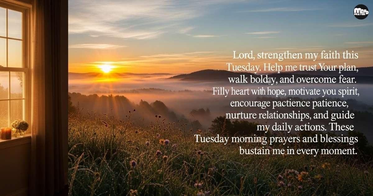 A Prayer for Tuesday Faith