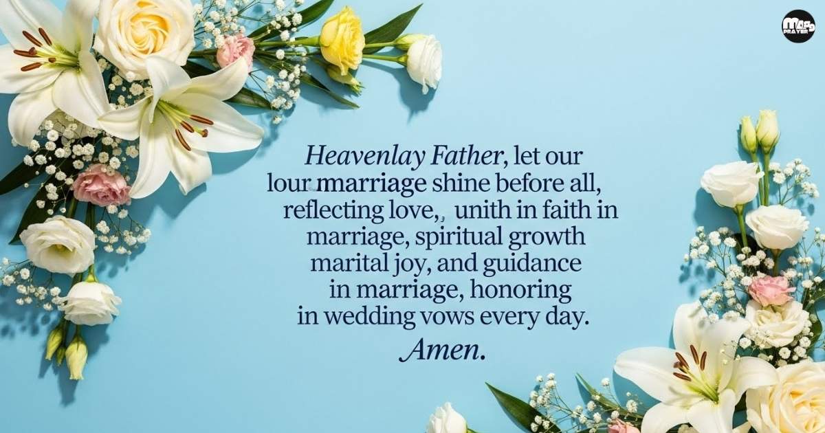 An Anniversary Prayer for Our Marriage to Shine Before All