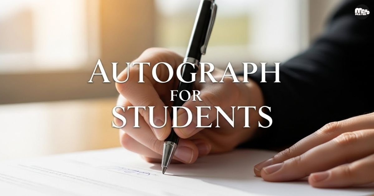 Autograph for Students