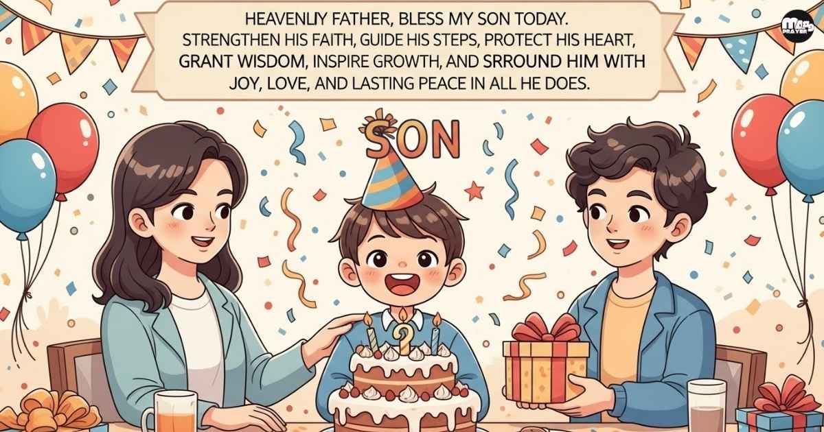 Birthday Prayer For My Son