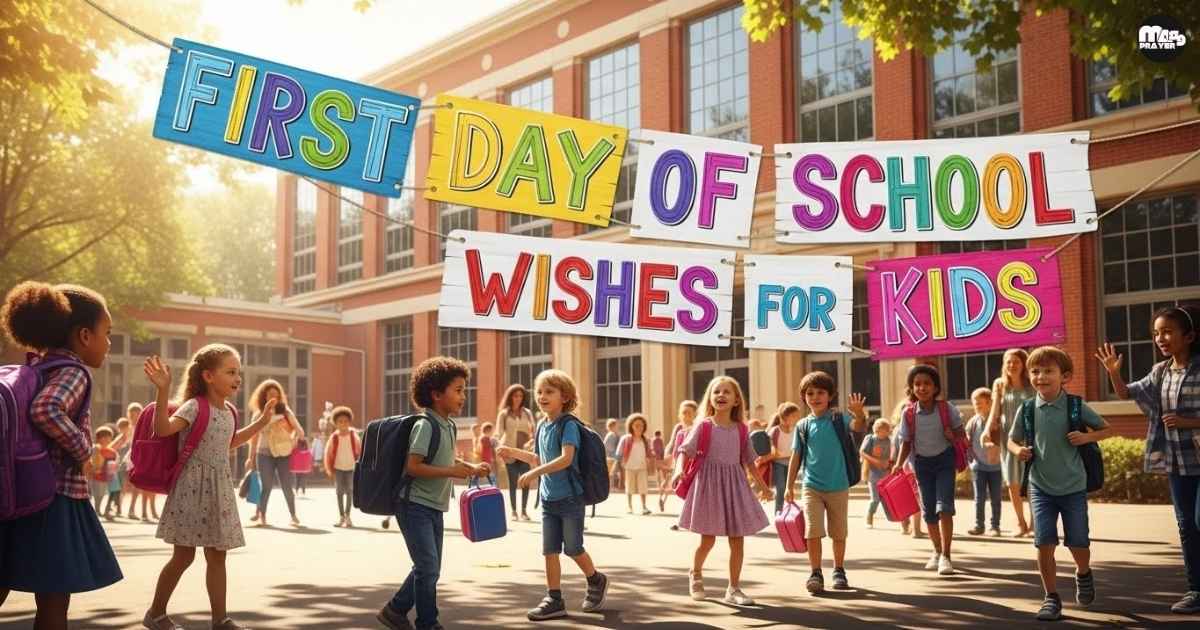 First Day of School Wishes for Kids