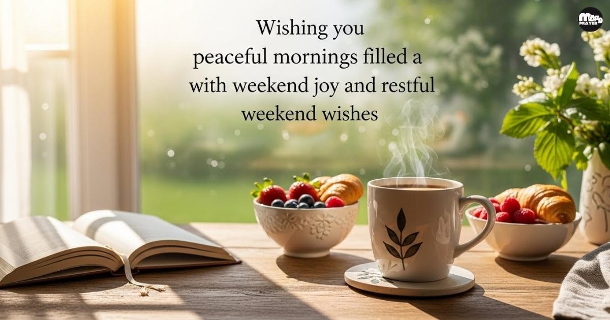 Good Morning Happy Weekend Wishes