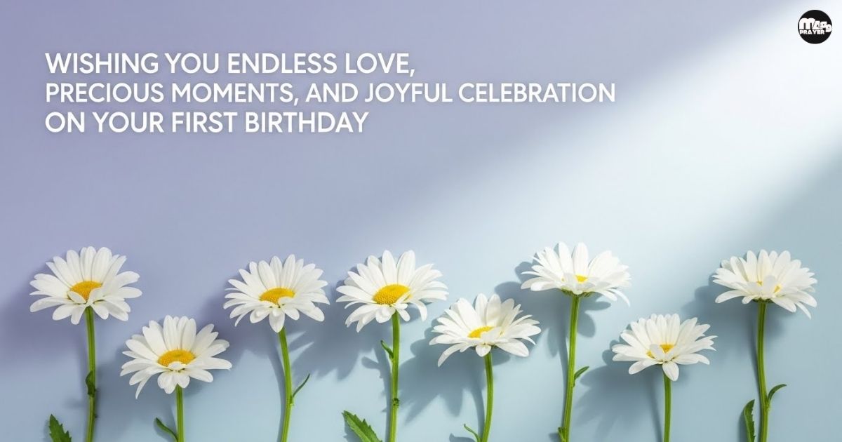 Happy 1st Birthday Wishes for Baby