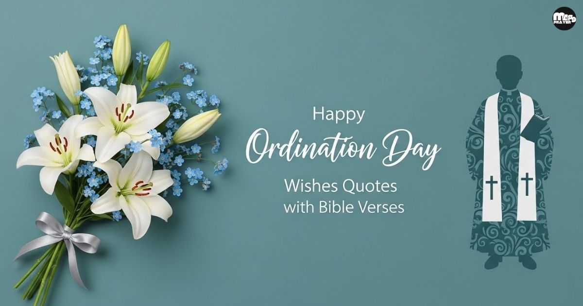 Happy Ordination Day Wishes Quotes with Bible Verses