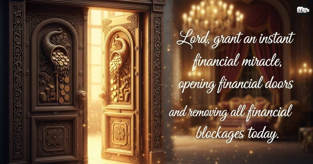 How to Pray for Instant Financial Miracle