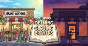 inspiring opening closing prayers