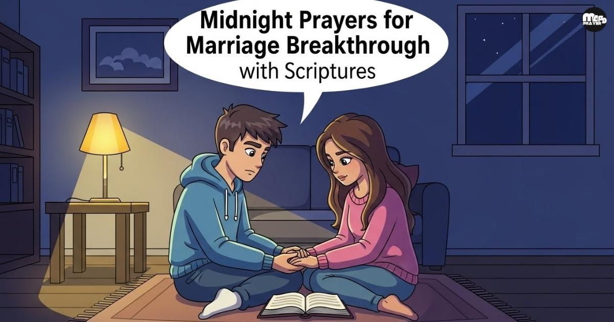 Midnight Prayers for Marriage Breakthrough with Scriptures