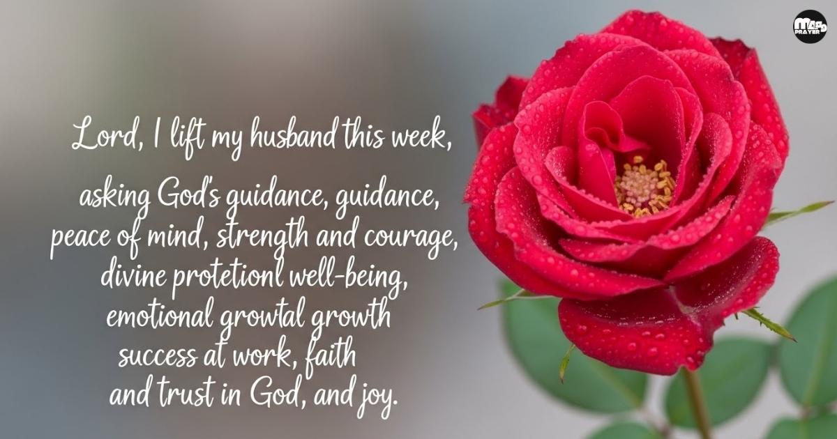 New Week Prayer For My Husband