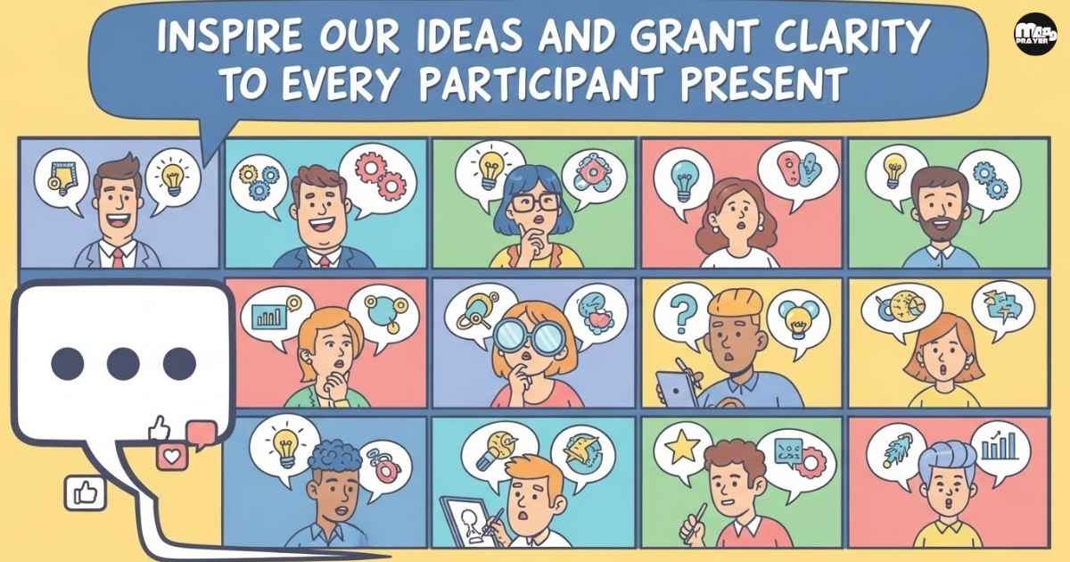 Opening Prayer For Virtual Meeting