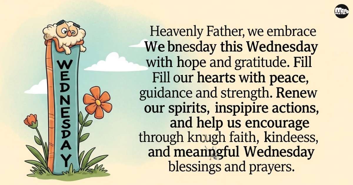 Wednesday Blessings and Prayers