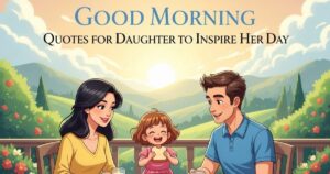 100+ Good Morning Quotes for Daughter to Inspire Her Day
