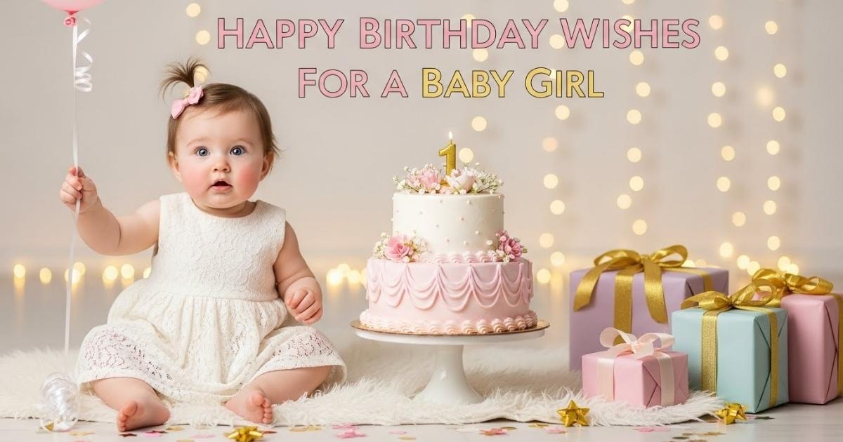 102 Happy Birthday Wishes For Baby Girl