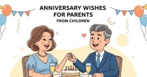 120 Heart Touching Anniversary Wishes For Parents From Children