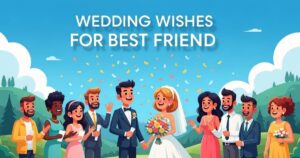 90+ Heartfelt Wedding Wishes for Best Friend