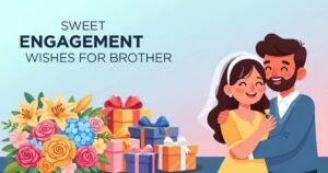 90+ Sweet Engagement Wishes for Brother