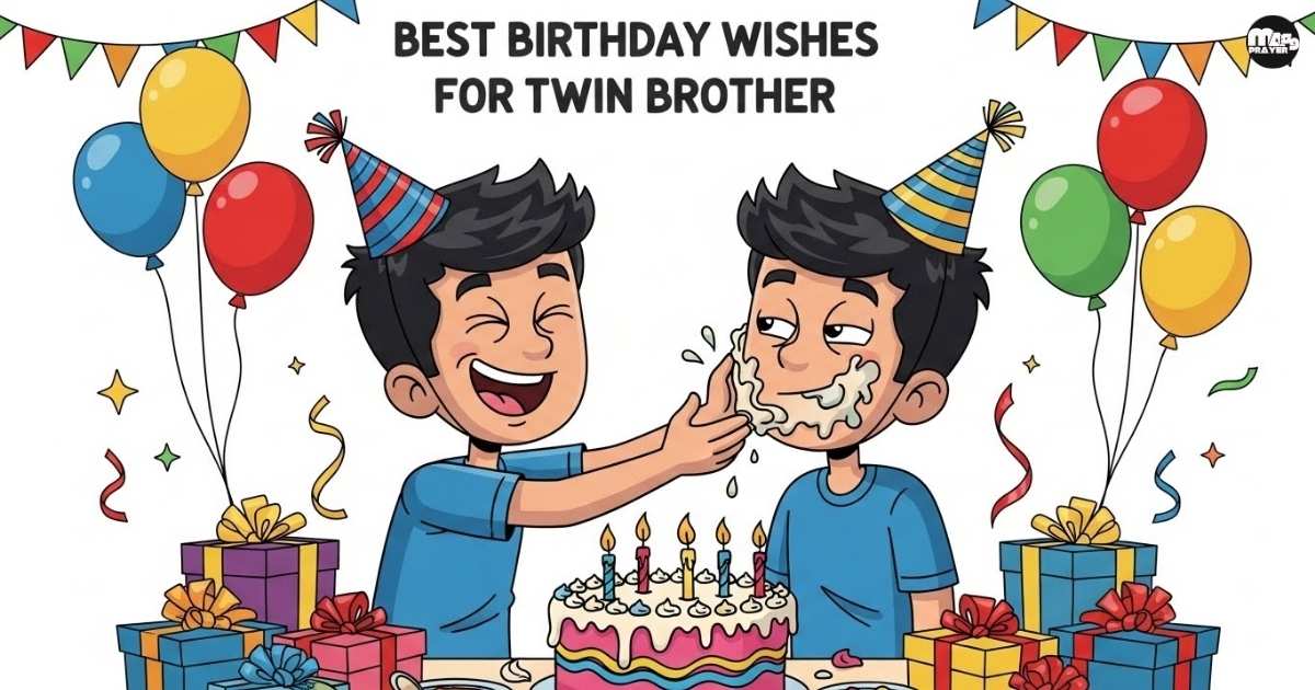 Best Birthday Wishes for Twin Brother