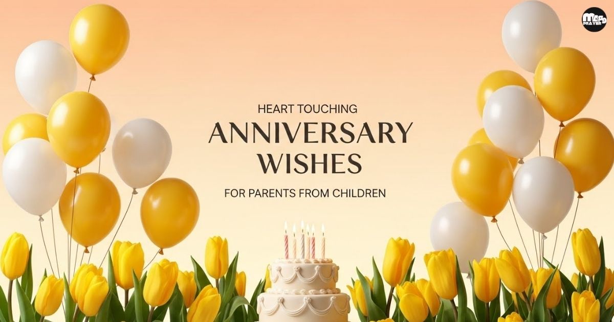 Heart touching Anniversary Wishes For Parents From Children
