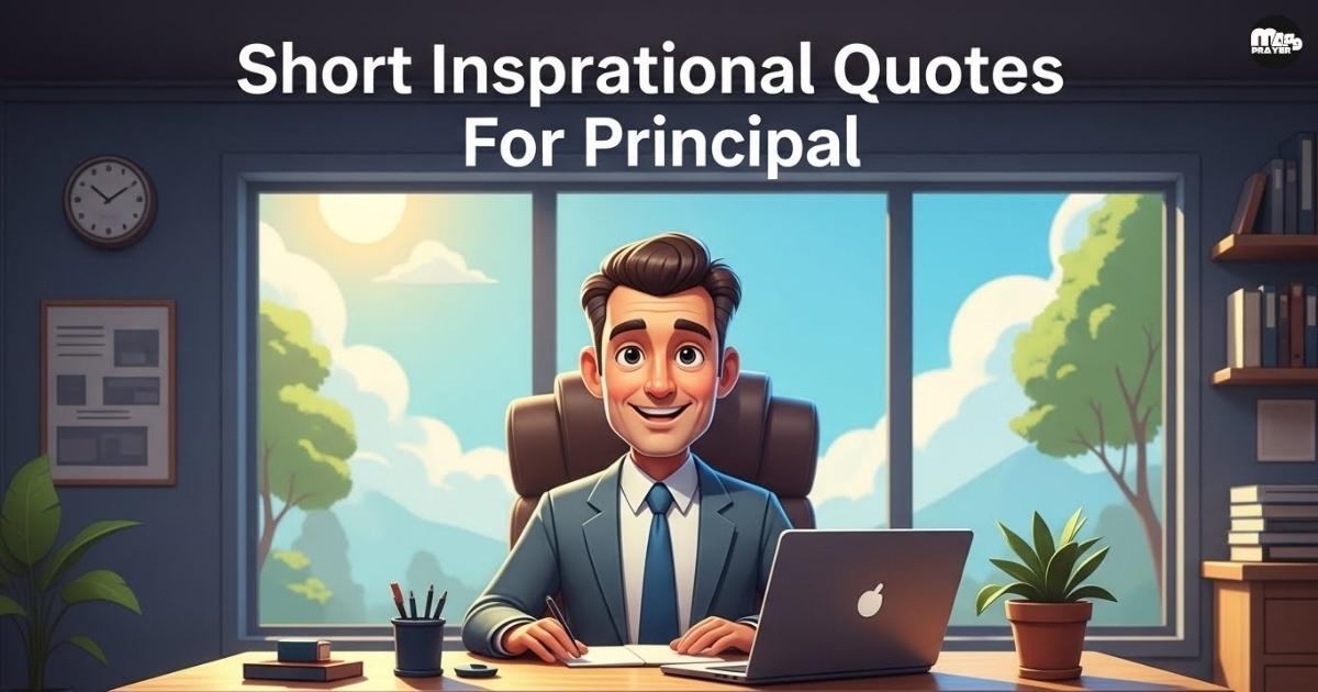 Short inspirational Quotes For Principal
