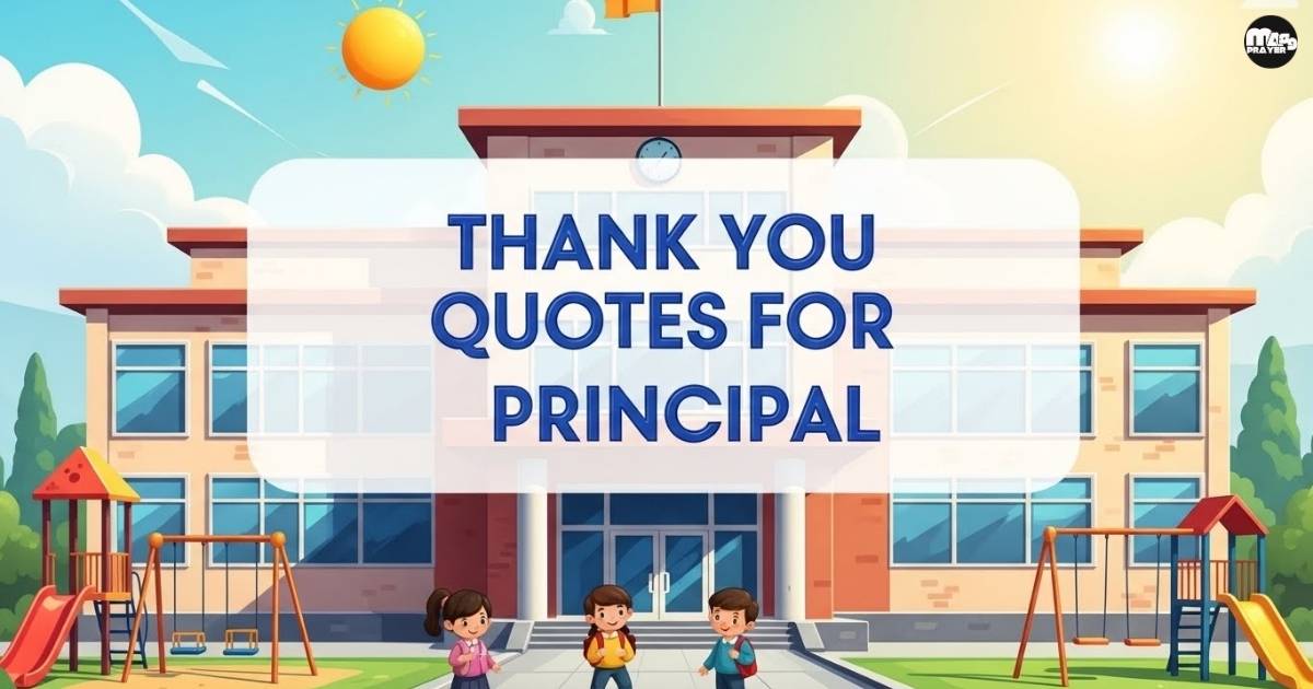 Thank You Quotes for Principal