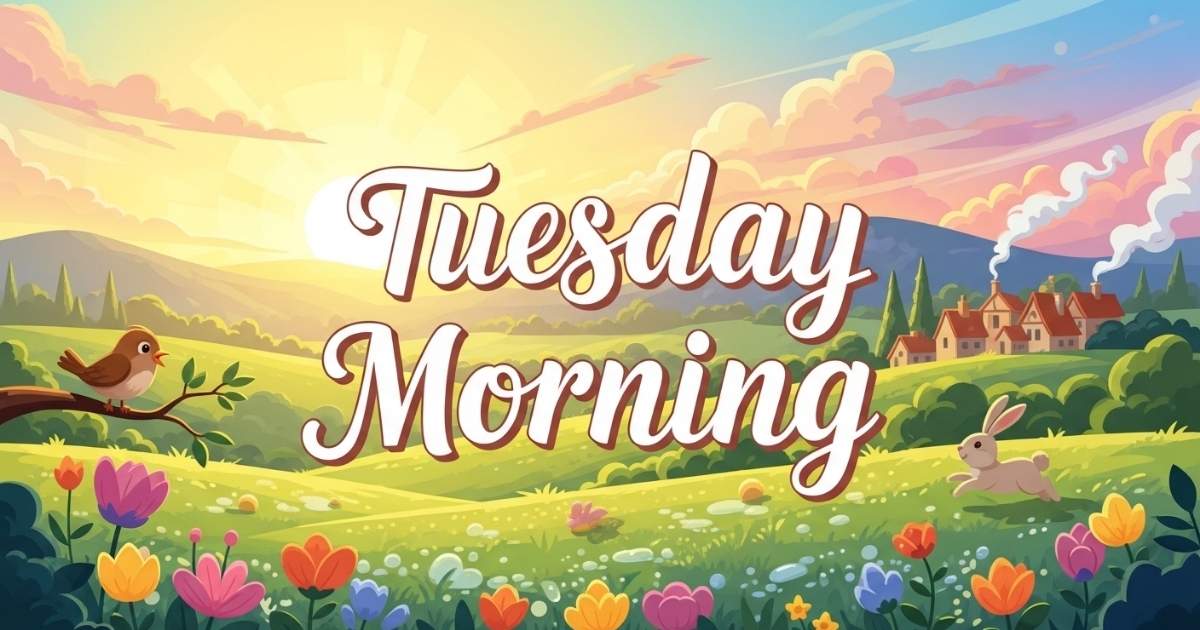 45+ Tuesday Good Morning Messages to Start the Day