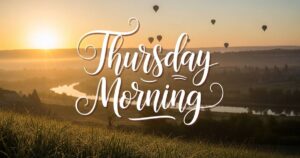 85+ Cheerful Thursday Good Morning Messages