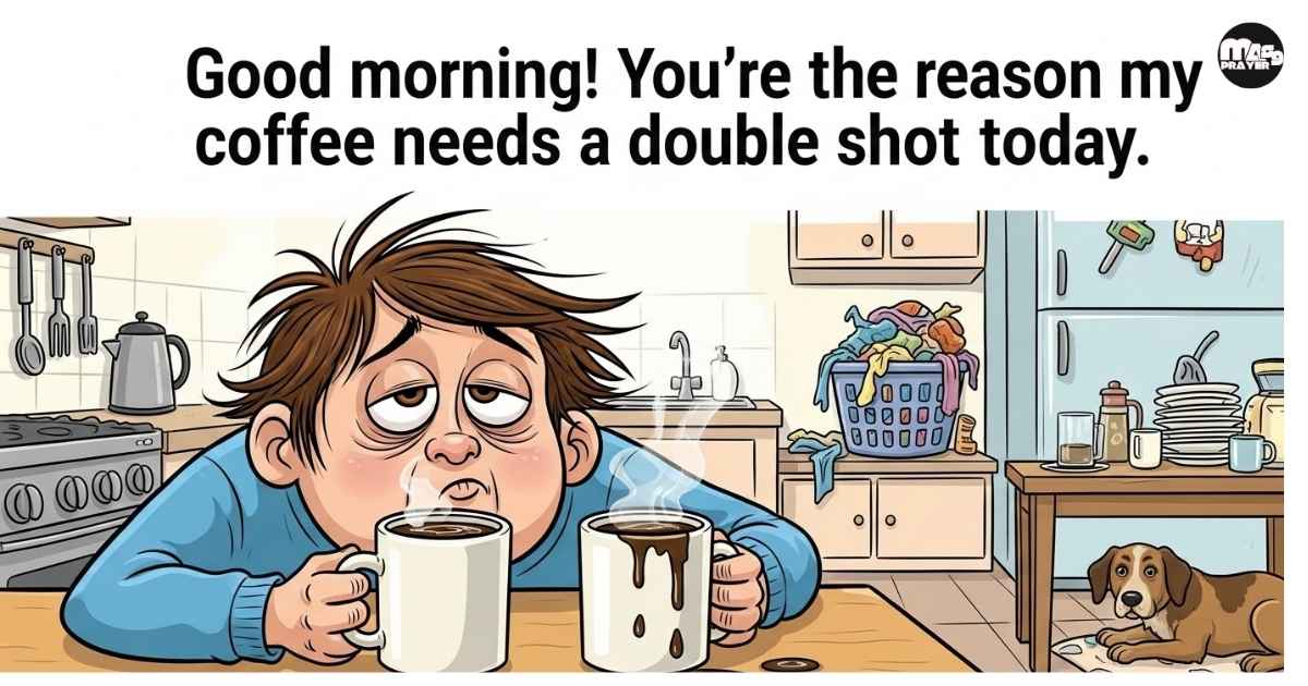 Funny Good Morning Messages to Make Him Smile