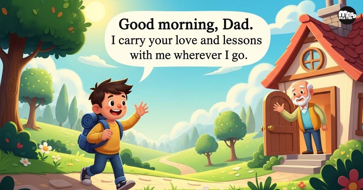 Good Morning Messages for Dad from Son