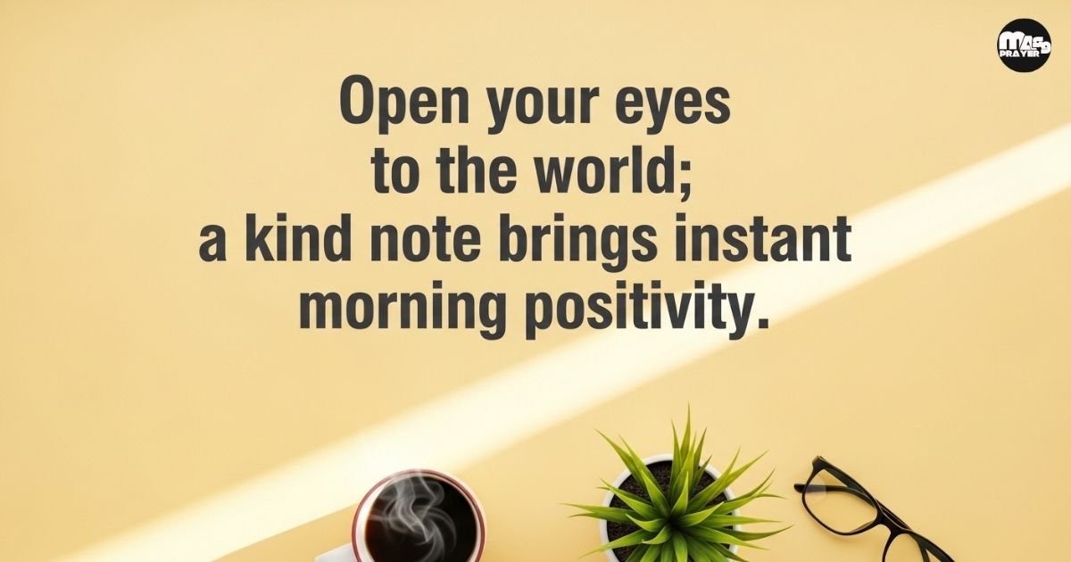 Good Morning Messages for WhatsApp