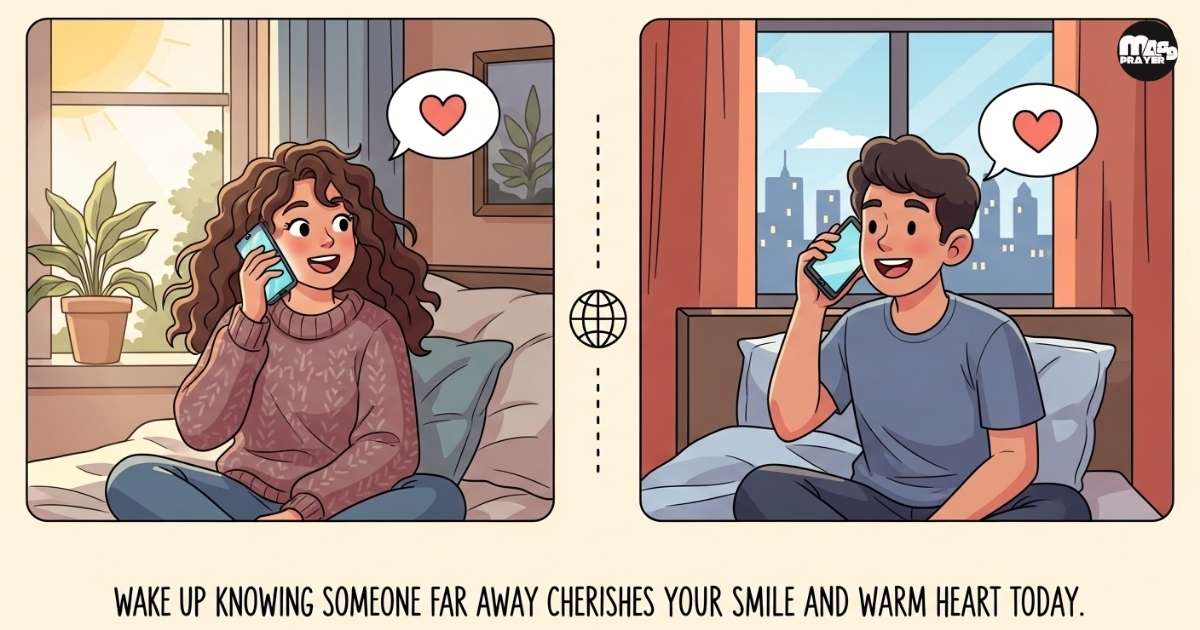 Long-Distance Good Morning Messages for Her