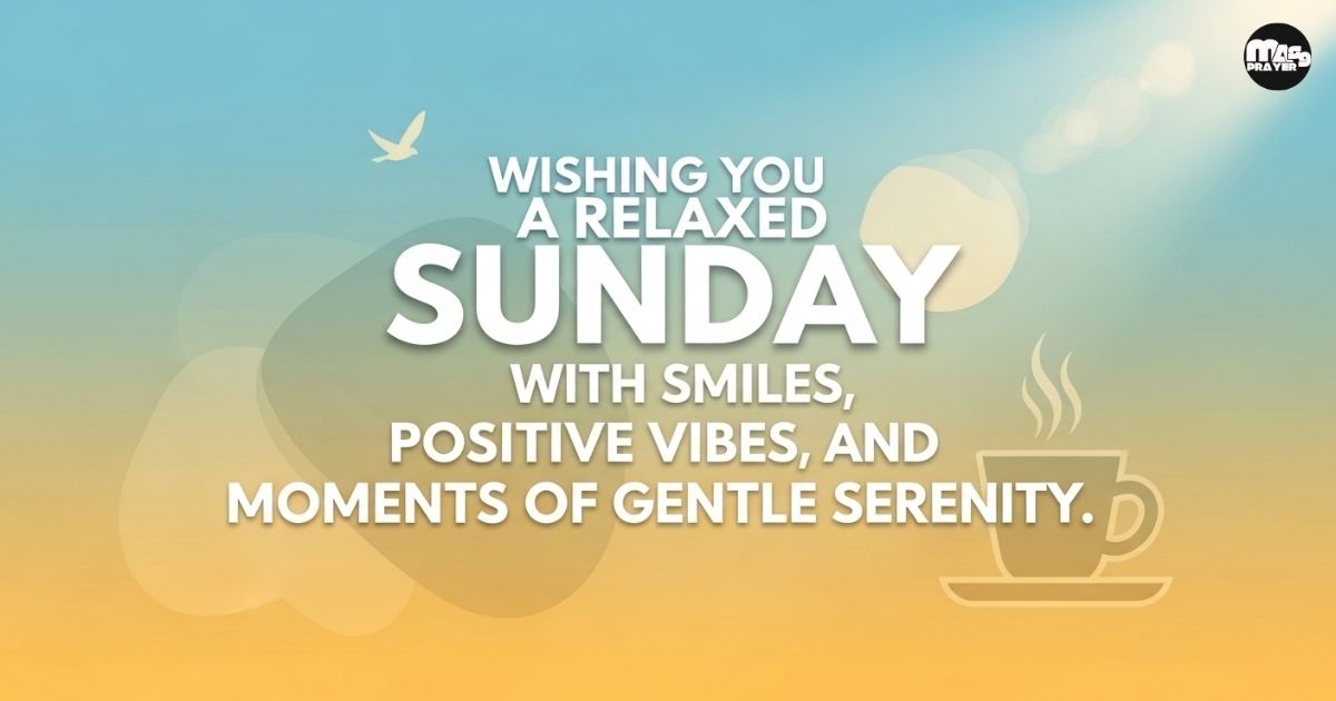 Short Sunday Good Morning Messages