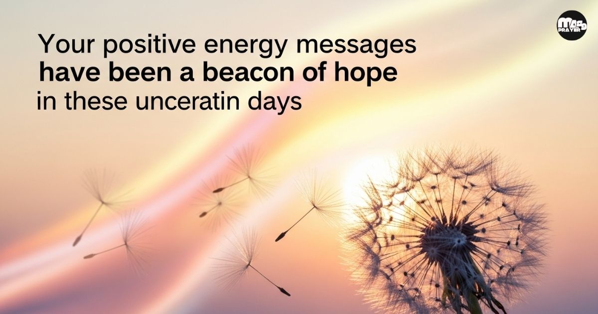 Thank You For Your Thoughts And Prayers