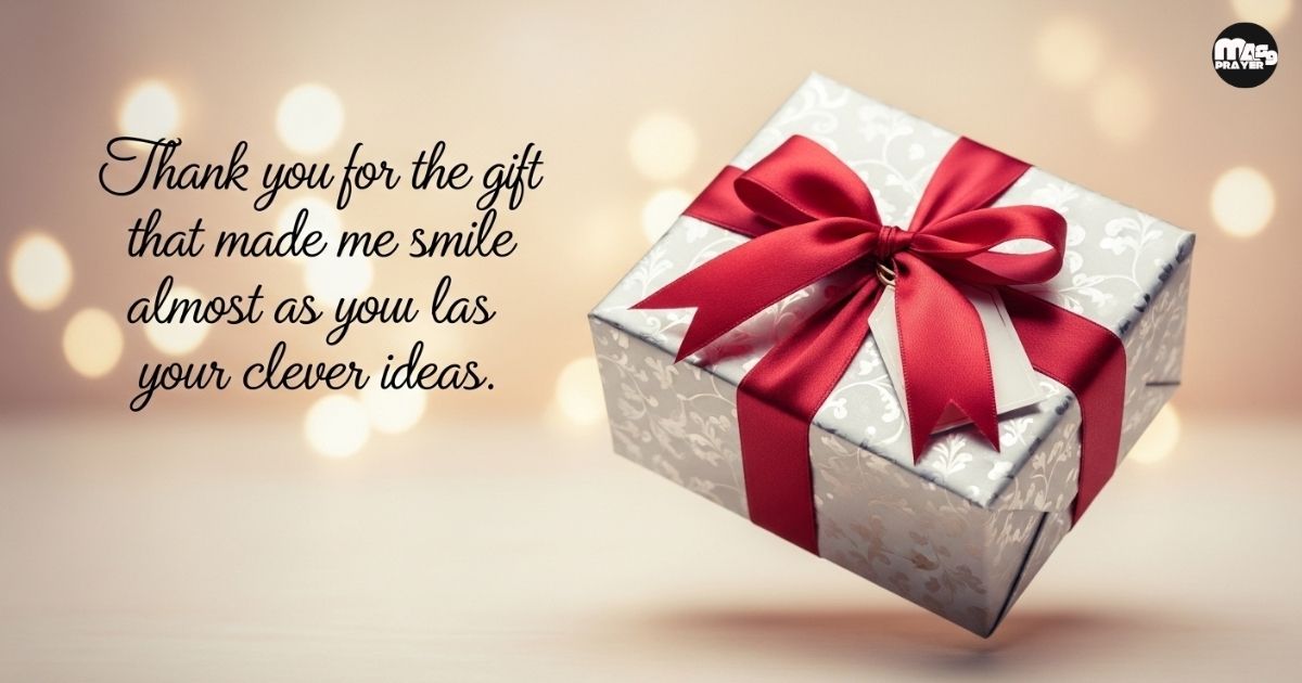 Funny and light thank you notes from teachers for gifts