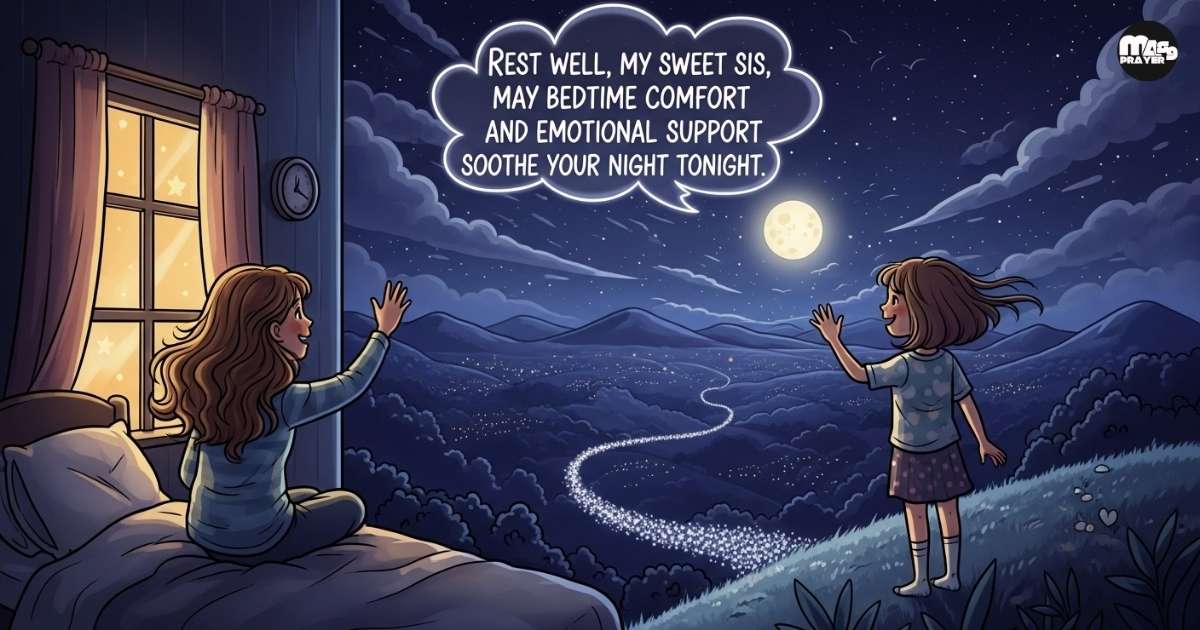 Good Night Messages for a Sister Far Away