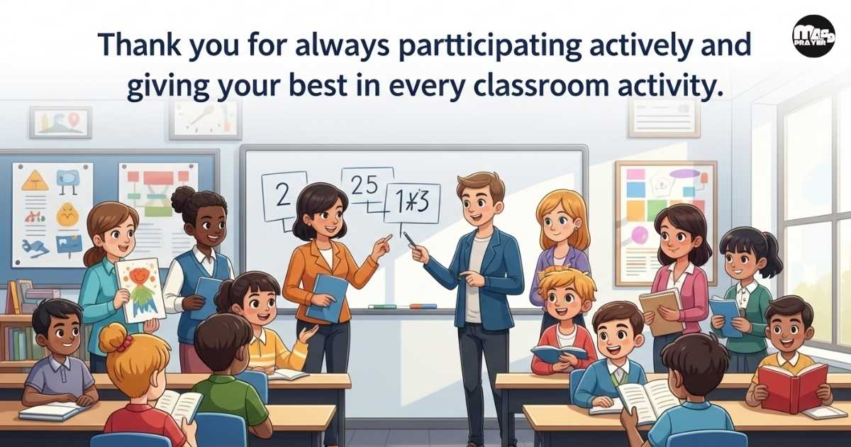 Short Thank You Messages to Students from Teachers