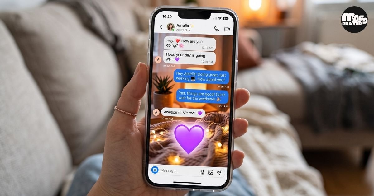 Purple Heart Emoji Meaning From a Guy