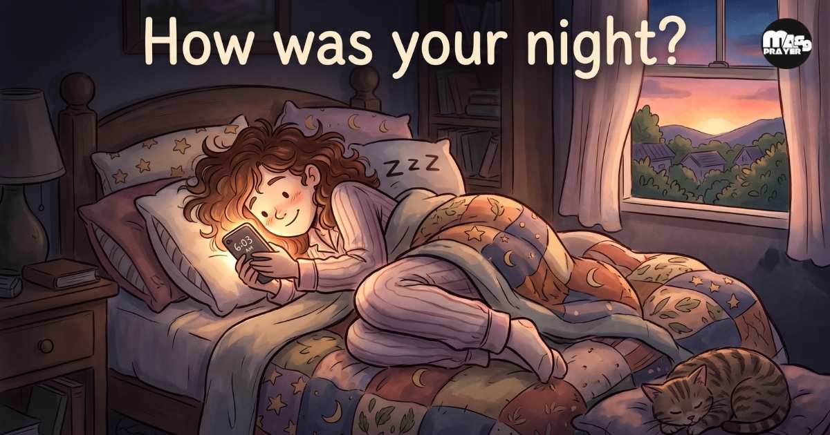 Sweet Replies to “How Was Your Night?”