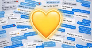 Yellow Heart Emoji Meaning and How to Respond to It